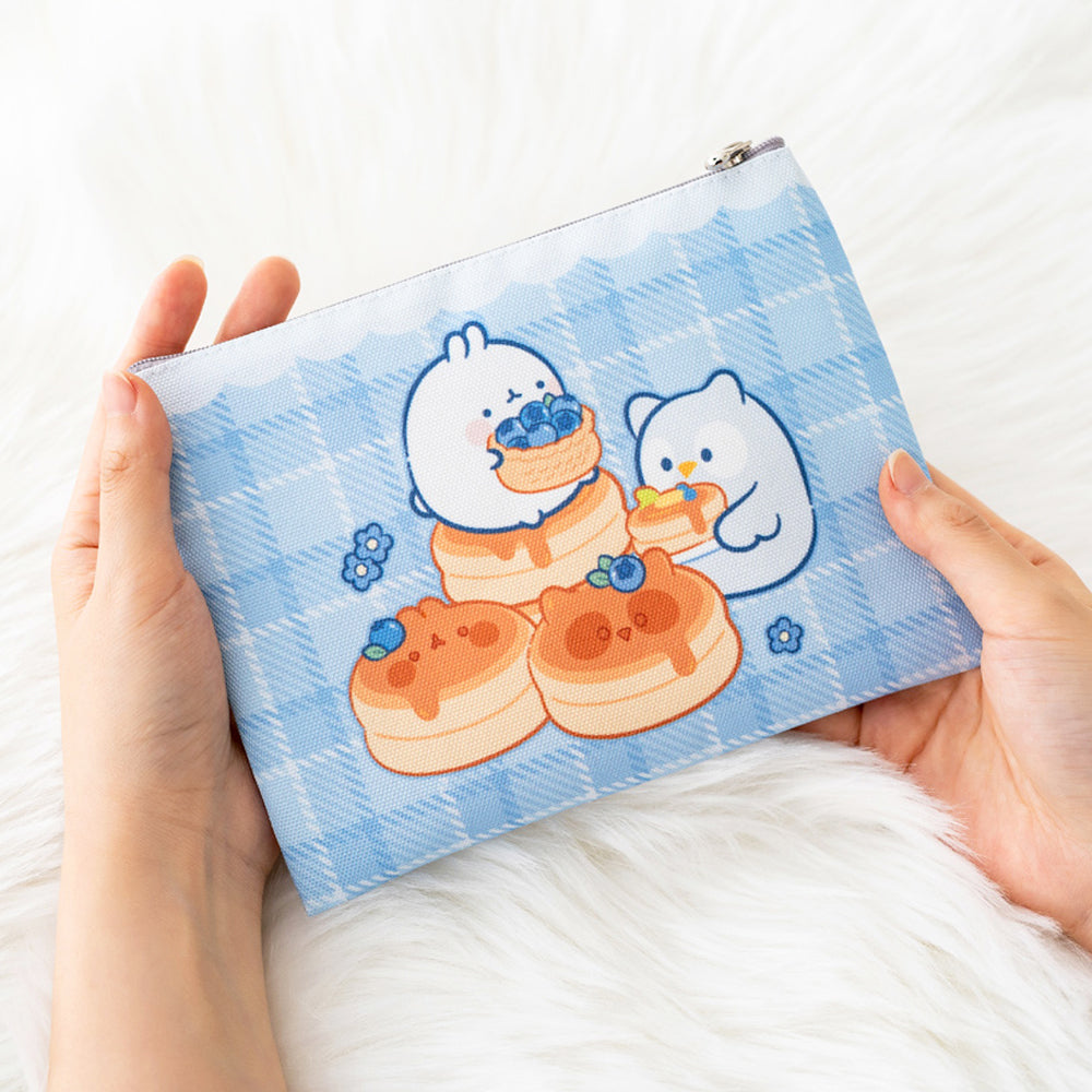 Anirollz x Molang Cosmetic Multi-Purpose Pouch - Pancake