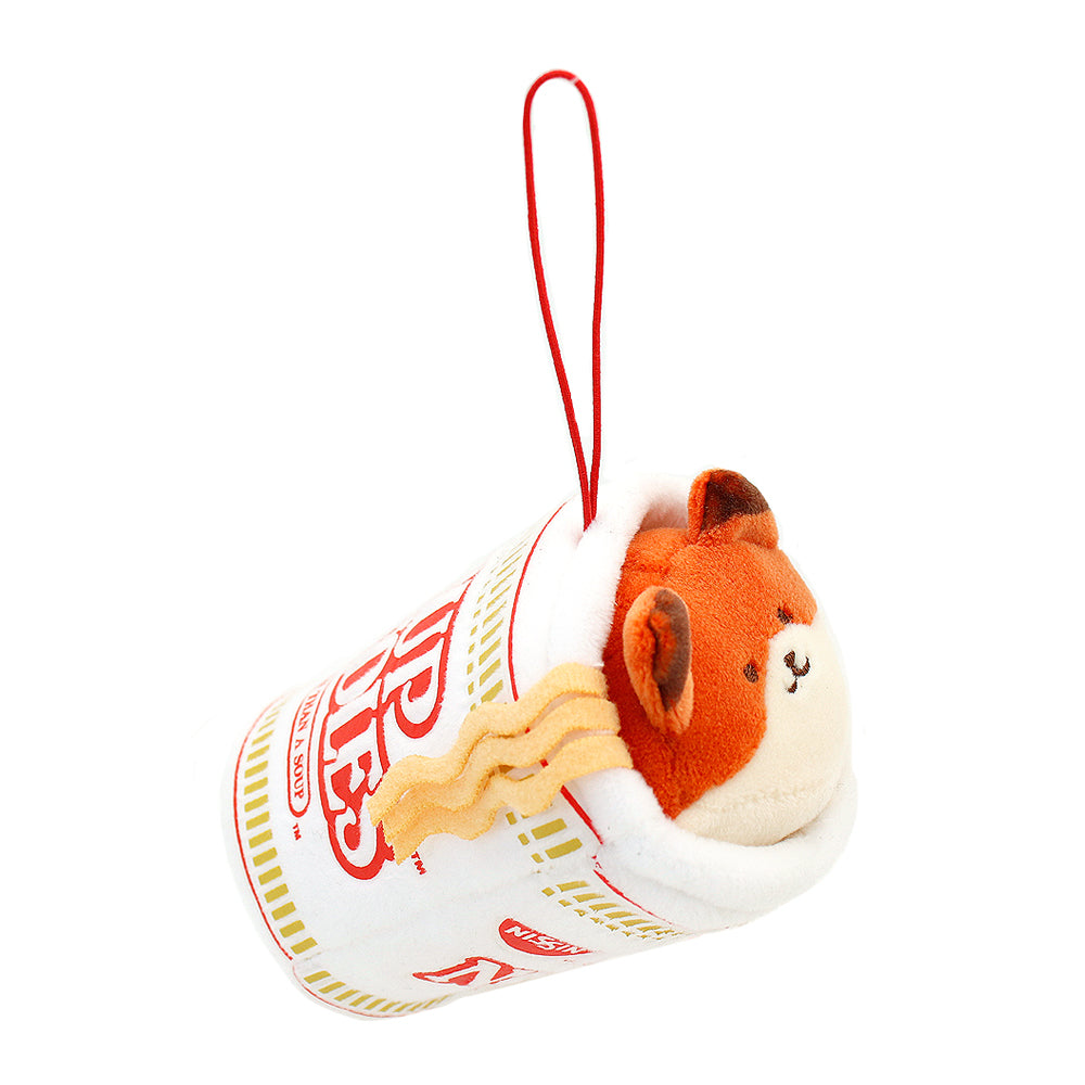 
            
                Load image into Gallery viewer, Anirollz x Nissin 4&amp;quot; Plush Keychain Foxiroll
            
        