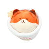 Anirollz x Nissin 4" Plush Keychain Foxiroll