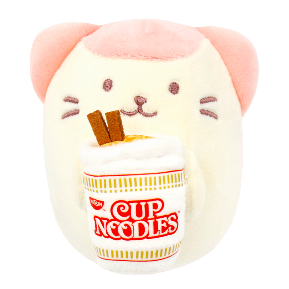 Anirollz x Cup Noodles Fabric Squishy Ball Kittiroll