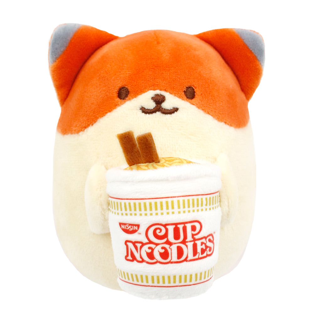 Anirollz x Cup Noodles Fabric Squishy Ball Foxiroll