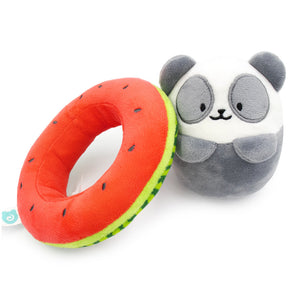 
            
                Load image into Gallery viewer, Anirollz 6” Watermelon Floatie Pandaroll Plush
            
        