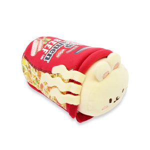 
            
                Load image into Gallery viewer, Anirollz x Top Ramen Cup | Beef Flavor Bunniroll 6&amp;quot; Small Outfitz Plush
            
        