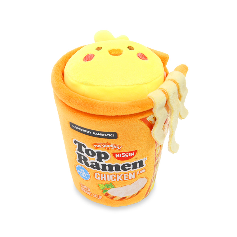 
            
                Load image into Gallery viewer, Anirollz x Top Ramen Cup | Chirken Flavor Chickiroll 6&amp;quot; Small Outfitz Plush
            
        