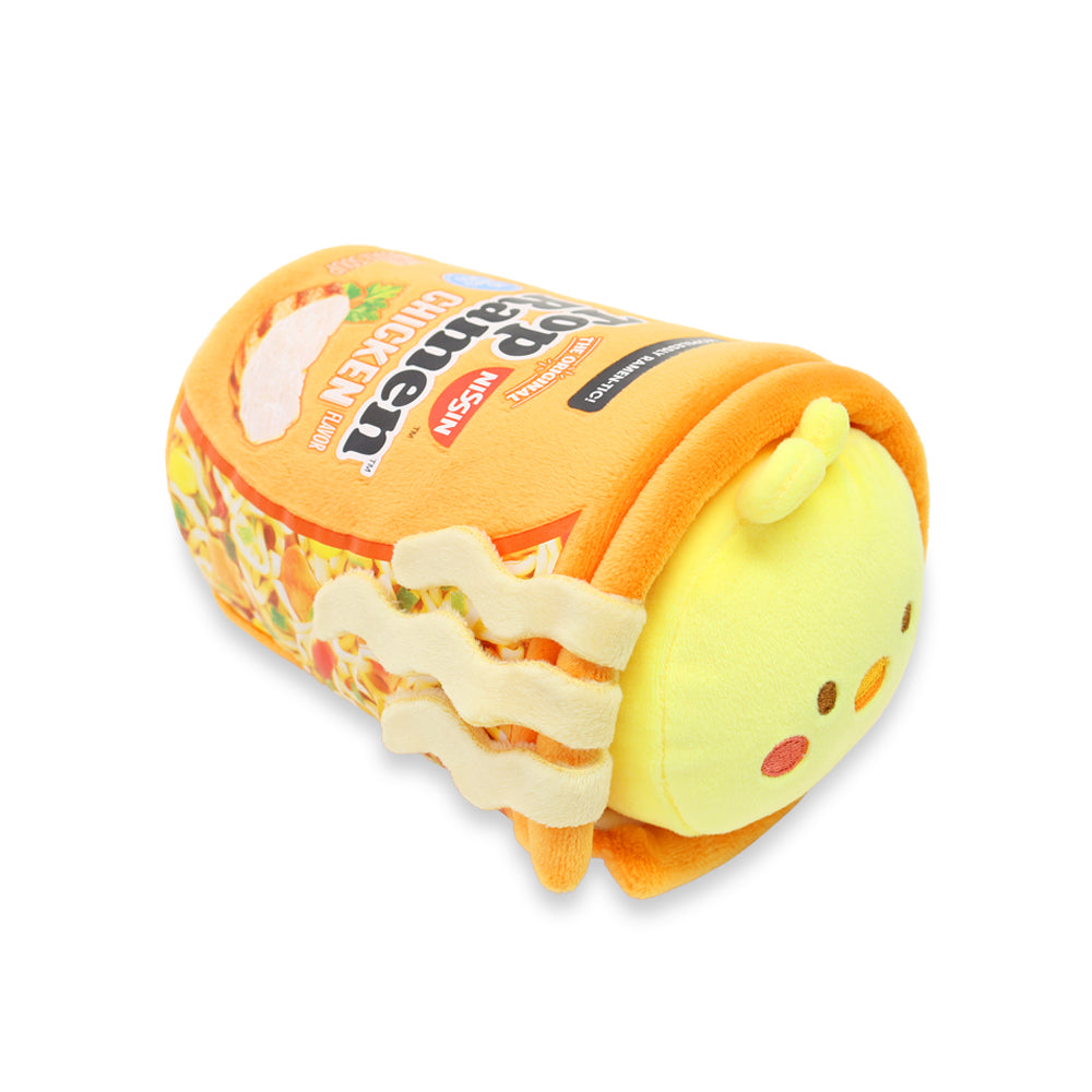 
            
                Load image into Gallery viewer, Anirollz x Top Ramen Cup | Chickiroll 6&amp;quot; Small Blanket Plush
            
        
