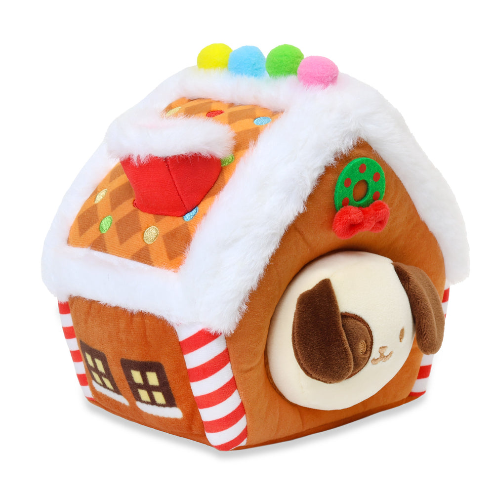 [SEASONAL] Puppiroll Gingerbread House Plush
