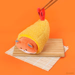 Sushi-rollz Foxiroll 6” Small Blanket Plush