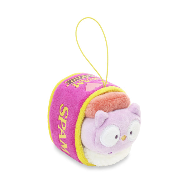 Spam Teriyaki Owlyroll Small Anirollz Plush Blanket