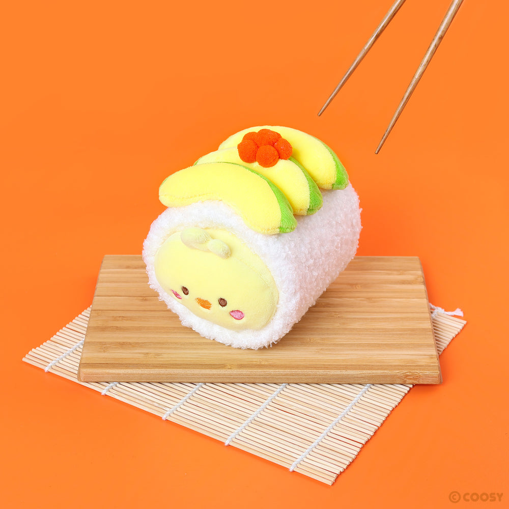 
            
                Load image into Gallery viewer, Avocado Sushi Chickiroll 6” Small Outfitz Plush
            
        