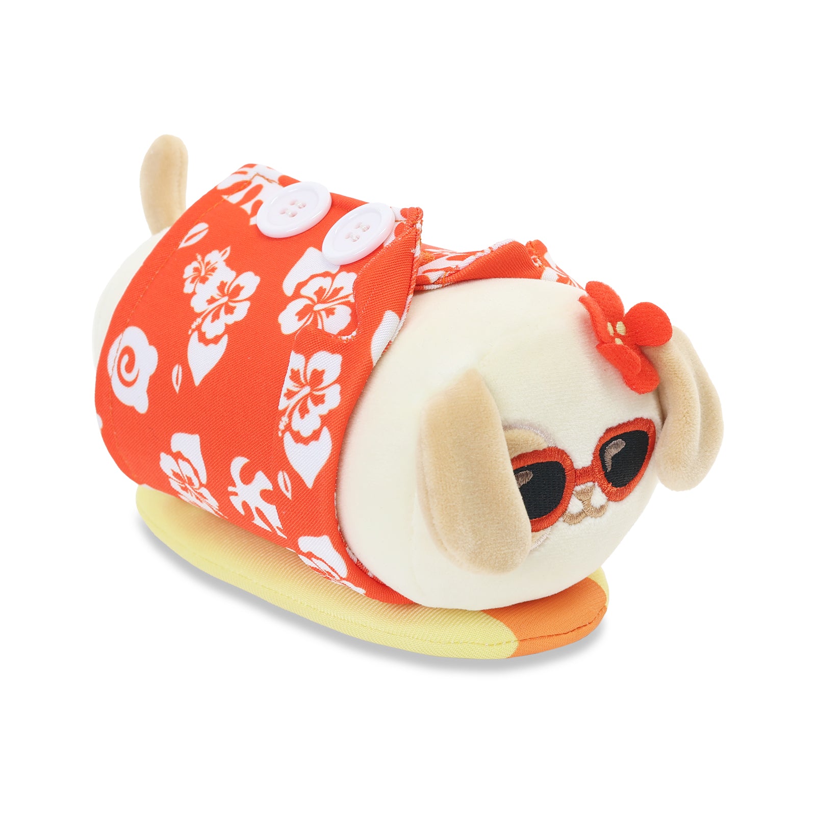 Anirollz - Miniz Standing Plush: Hawaii Pineapple Chickiroll main image 1