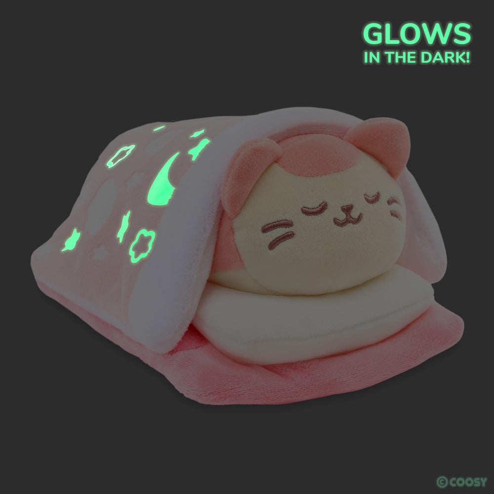
            
                Load image into Gallery viewer, [Glow In The Dark] Sleeping Kittiroll 6&amp;quot; Small Outfitz Plush
            
        
