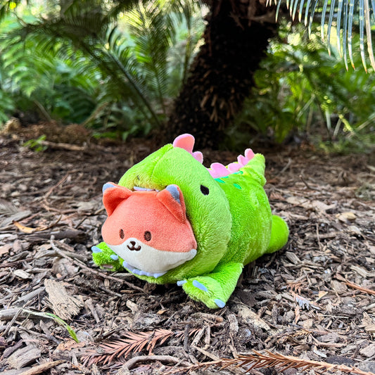 T-Rex Foxiroll Small Outfitz Plush