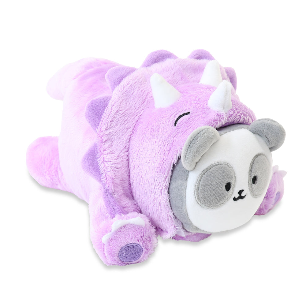 
            
                Load image into Gallery viewer, Triceratops Pandaroll 6&amp;quot; Small Outfitz Plush
            
        