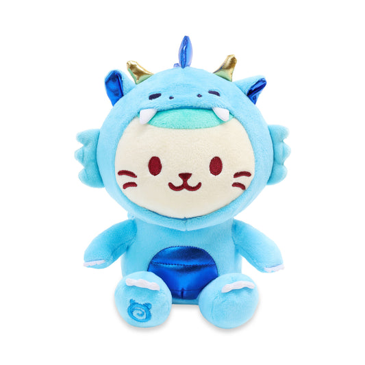 Blue Dragon Kittiroll Sitting Plush