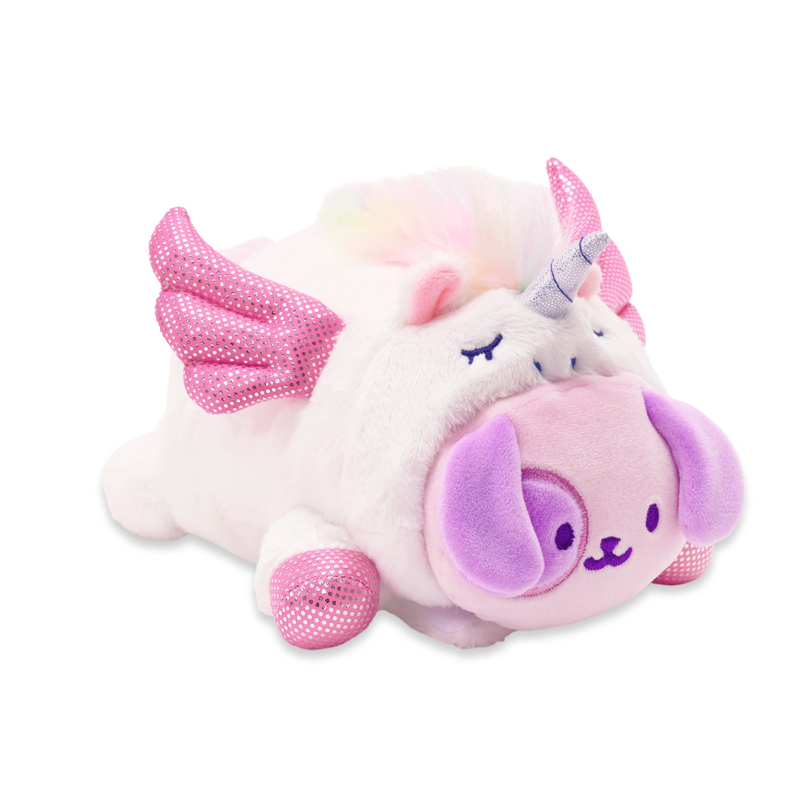 Unicorn Puppiroll Small Outfitz Plush