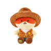 Western Cowboy Foxiroll Small Sitting Plush