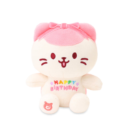 Happy Birthday Kittiroll Small Sitting Plush