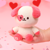 Limited Edition Heart Eye Puppiroll Small Sitting Plush