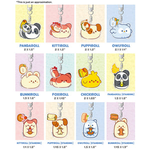 Pandaroll Acrylic Keyring : Classic