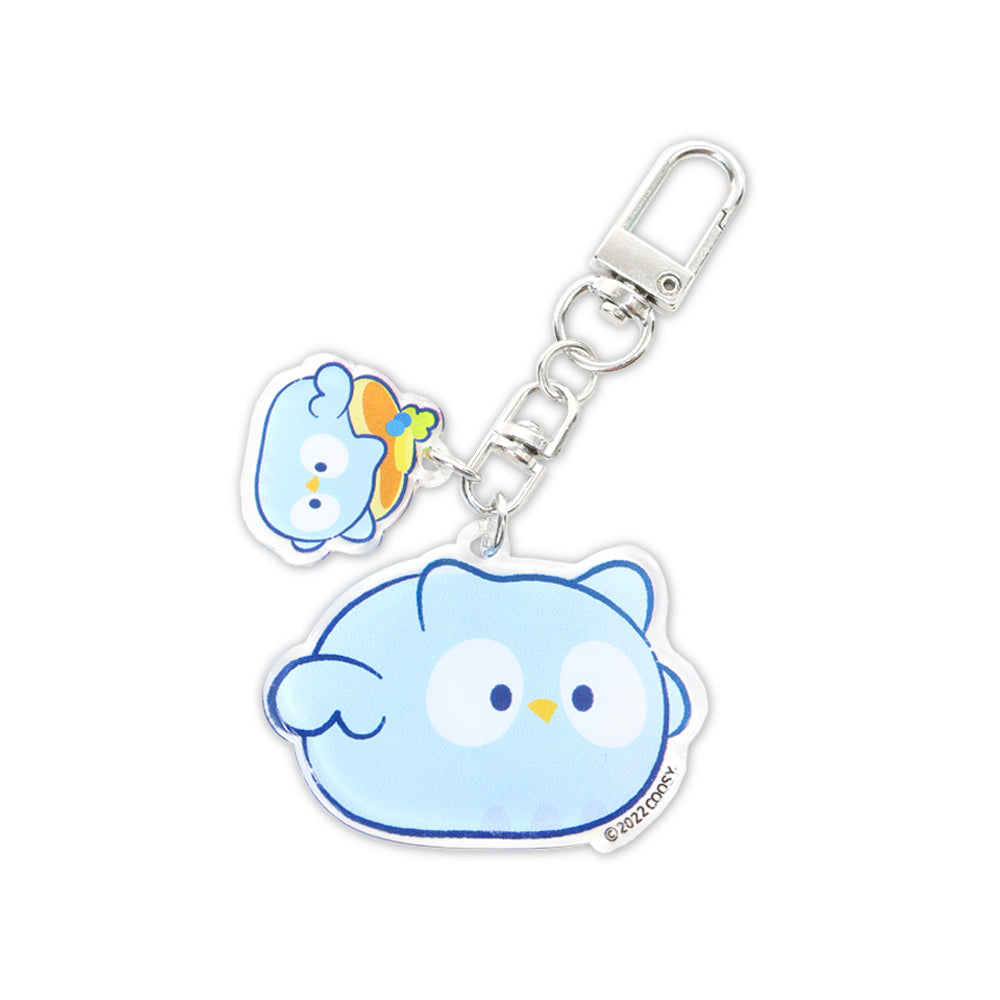 
            
                Load image into Gallery viewer, Owlyroll Acrylic Keyring : Classic
            
        
