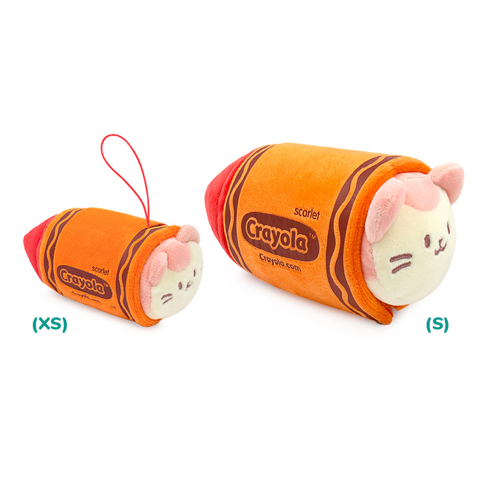 Anirollz x Crayola 7" Small Blanket Plush Kittiroll