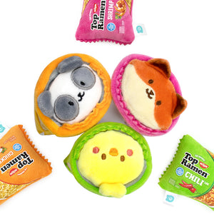 
            
                Load image into Gallery viewer, Anirollz x Top Ramen 4&amp;quot; Plush Keychain
            
        