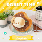 Anirollz 6” Donut Blanket Plush Puppiroll