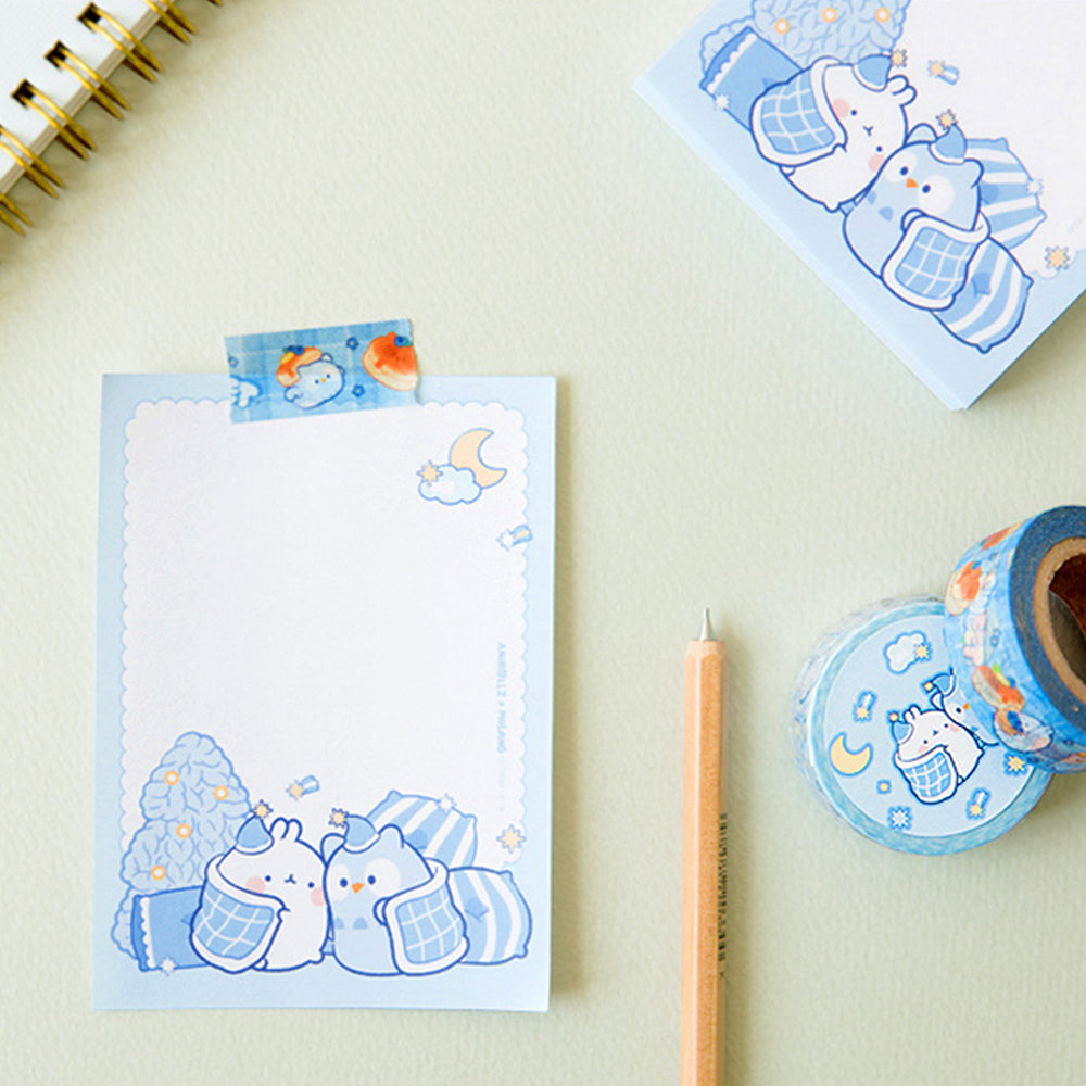 Anirollz x Molang Memo Pad - Good Night