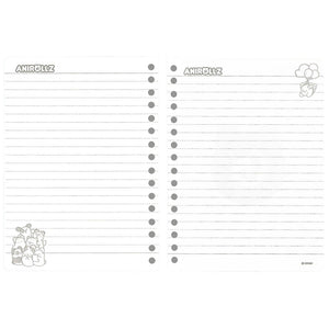 [Gift Set] Anirollz Mint Index Notebook Stationery Set