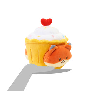Cupcake Foxiroll 6" Small Outfitz Plush