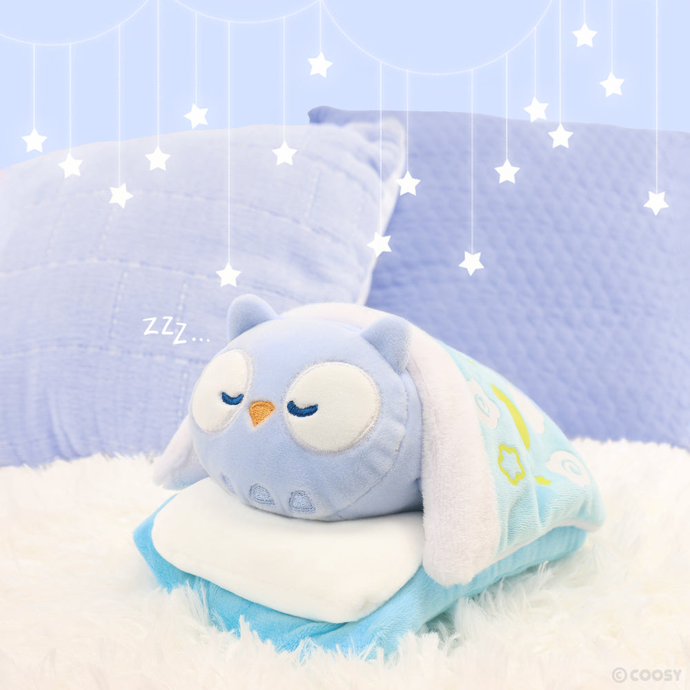 
            
                Load image into Gallery viewer, [Glow In The Dark] Sleeping Owlyroll 6&amp;quot; Small Outfitz Plush
            
        