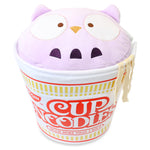 Anirollz x Cup Noodles | Lavender Owlyroll 20” Jumbo Blanket Plush