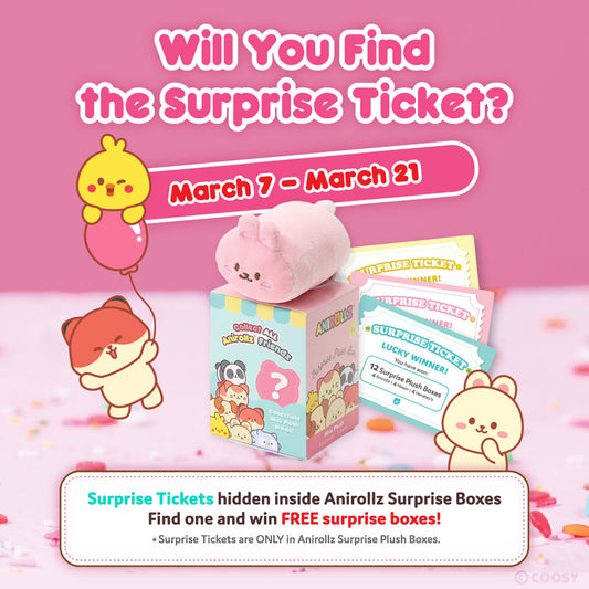 Anirollz Surprise Plush Box