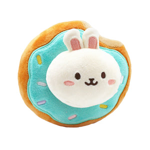 
            
                Load image into Gallery viewer, Donut Bunniroll 6” Blanket Plush
            
        