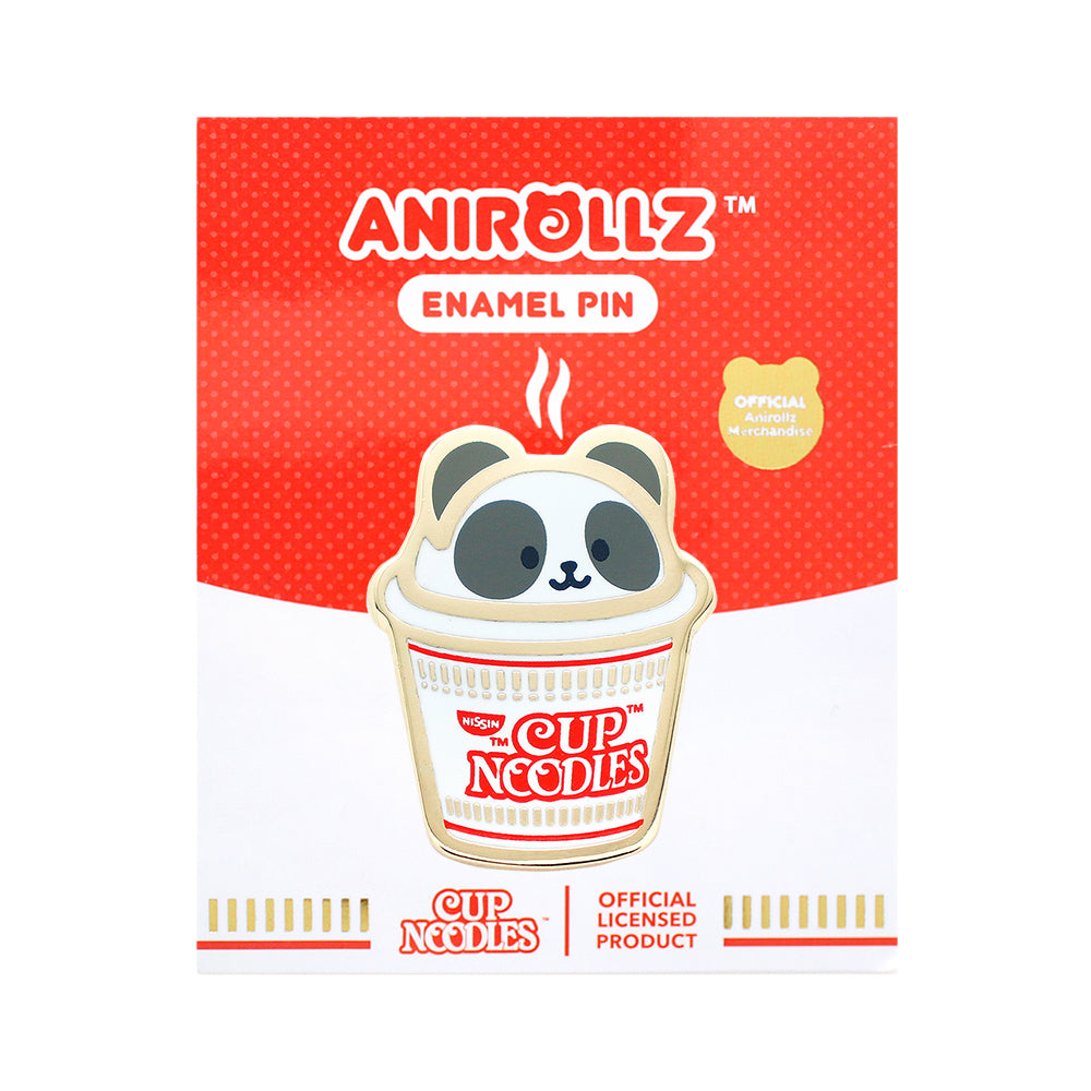 Anirollz x Nissin | Enamel Pin Pandaroll