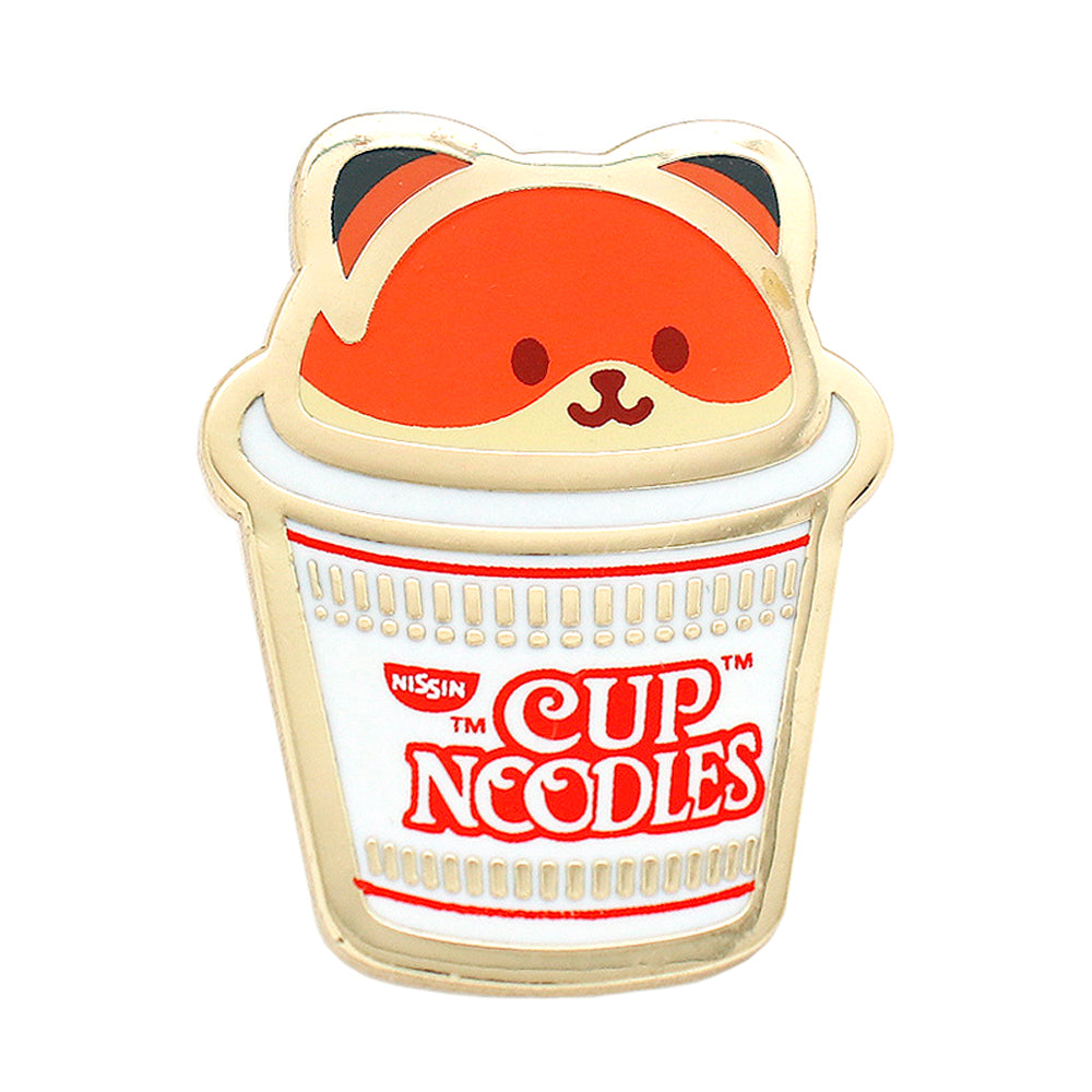 Anirollz x Nissin | Enamel Pin Foxiroll