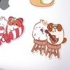 Anirollz x Molang 8pcs Sticker Set