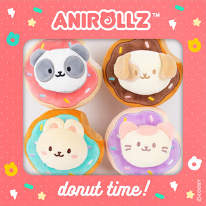 Anirollz 6” Donut Blanket Plush