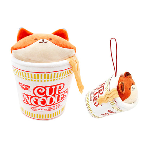 [2-in-1] Anirollz x Cup Noodles | 2pcs Plush Gift Set : Foxiroll
