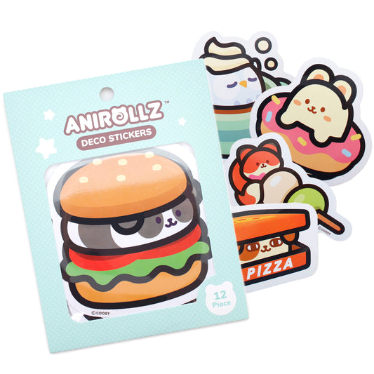 Anirollz Assorted Die-Cut Sticker Pack.